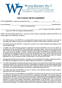 01-2024 Fire Hydrant Agreement Image